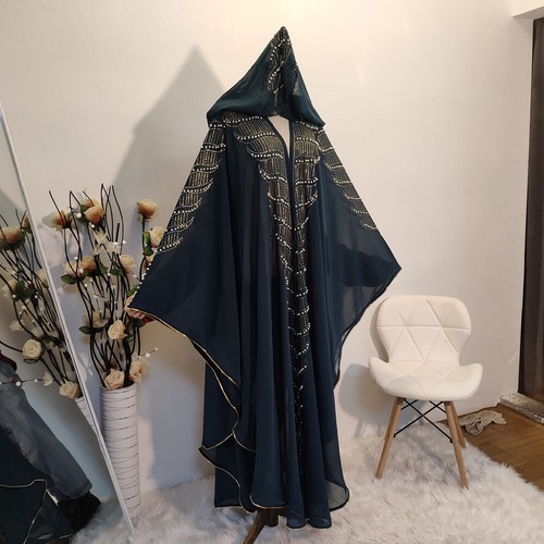 Vestido Farasha con capucha Abaya Kaftán Dubai Farasha - Imagen 165 de 239