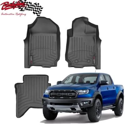 Ford Raptor 2018on Weathertech 3d Floor Mats Floorliner Carpet Pr