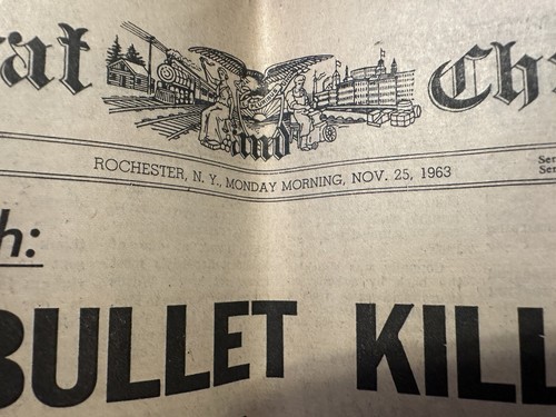 Vintage JFK President 1963 Assassination Full Newspapers Set of 4 - Picture 12 of 13