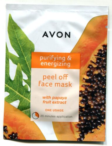 Avon - Abziehmaske mit Papaya & Frucht-Extrakt- 1 Stück - Afbeelding 1 van 1