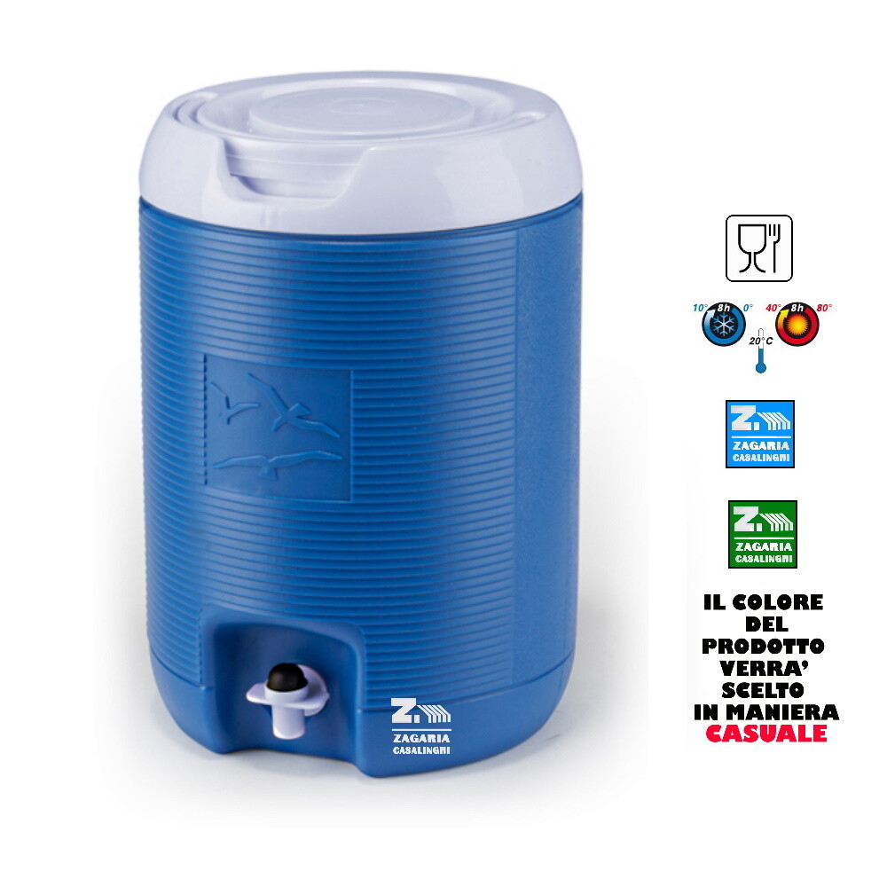 Thermos Dispenser in Acciaio con 2 Rubinetti 10 Litri Ilsa –