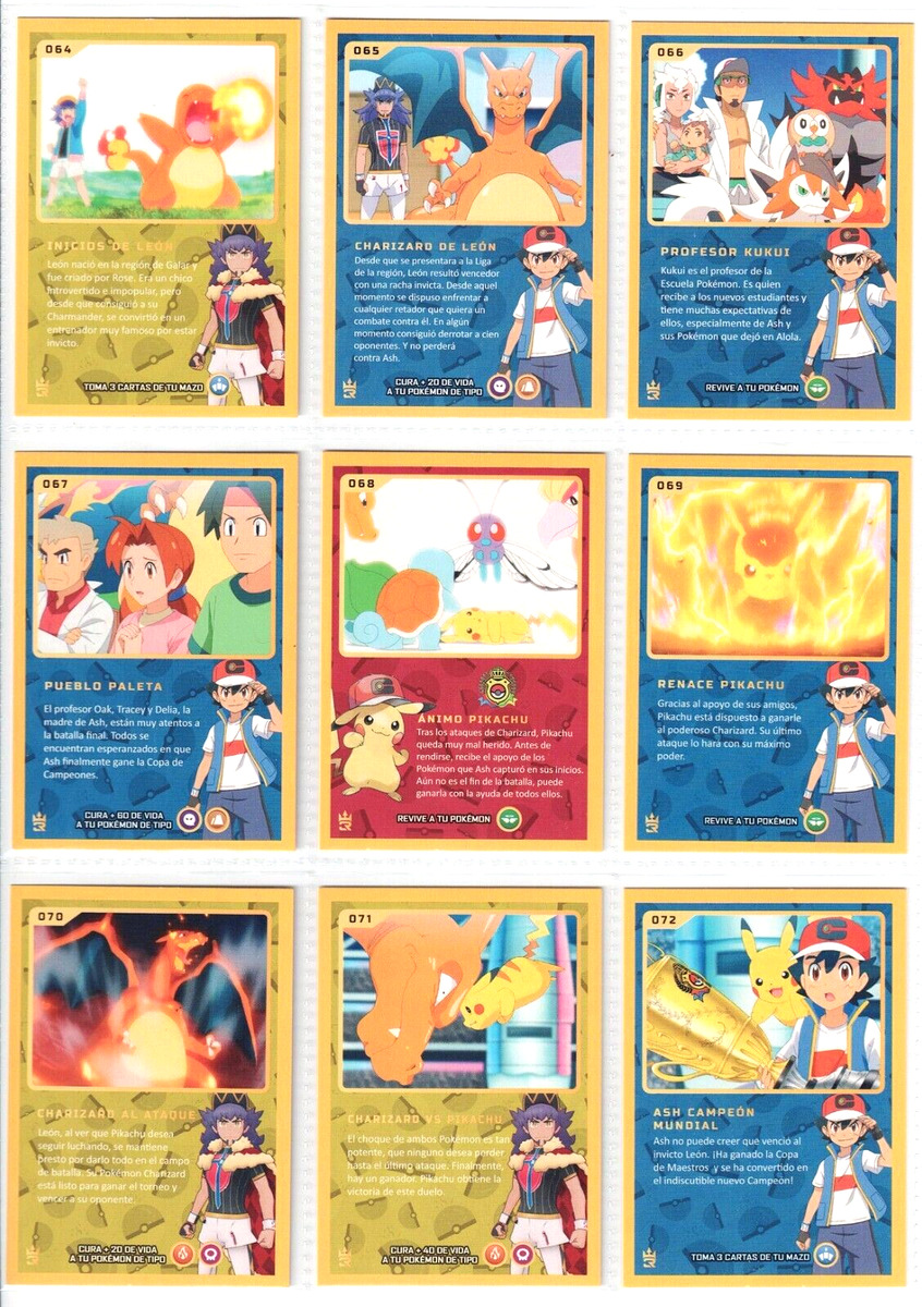 CARD POKEMON MASTER JOURNEYS 3R #001 ASH KETCHUM & PIKACHU 2023 PERU TCG