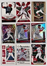 Juan Soto Lot 2020 Chronicles Unparallelled Astral Parallel 2021 SCORE Nationals