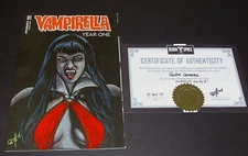 VAMPIRELLA YEAR ONE #  1 SKETCH VARIANT ( DYNAMITE 2022)  ORIGINAL ART.