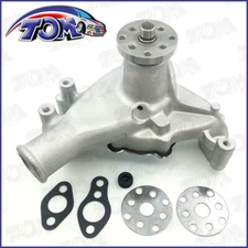 Brand New Long Water Pump with Aluminum Impeller SBC Chevy