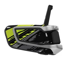 For Cardo Packtalk Bold Vinyl Protective Decal Green Stripe