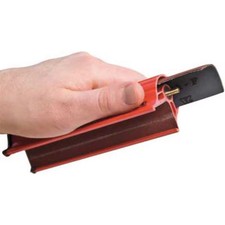 Fastcap Sanding Sheet,9x3-5/8 In,180 G,AlO,PK10 FB.180GRIT.10PC Fastcap