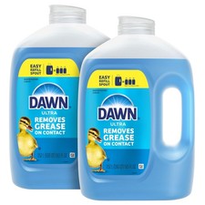 Dawn Ultra Dish Soap Refill Jug Large Size Original Blue Liquid Dishwashing