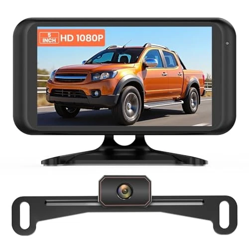  W5 Wireless Backup Camera: 4.5" 1080P Dual-Channel Monitor, Easy 4.5inch - Image 3 of 4