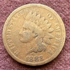 ✨ Storage Find ✨ 1882 Indian Head Cent Penny US Bronze One Cent Coin