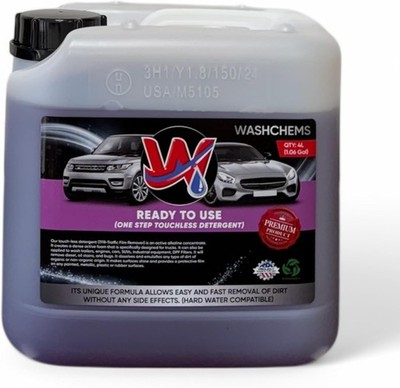 No Mix Car Wash Foam Soap Touchless Cleaning Solution