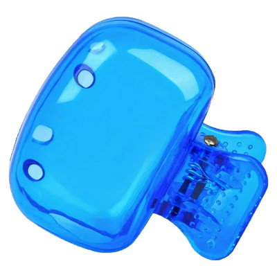 2 Pack Toothbrush Head Covers - Travel Protector Cap Case, Color Combo Clip