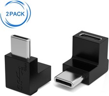 Right Angle Usb C Adapter Usb C 90 Degree Adapter Type C Male To Female Adapter