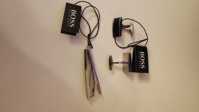 Manschettenknöpfe  und Krawatten Nadel Von Boos  Neu