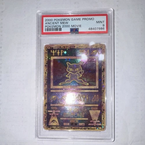 Pokémon Ancient Mew Holo Promo PSA 9 2000 Movie English Card #1