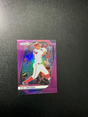 2025 Panini Prizm Ryan Zimmerman Purple Prizm /149