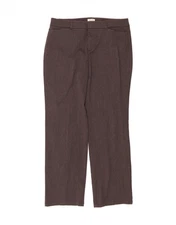 DOCKERS Womens High Waist Straight Casual Trousers US 16 2XL W36 L31 Grey CO05