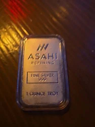 1 oz Silver Asahi .999 Fine Silver Bar