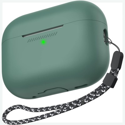 Silikon Hülle für Airpods Pro 2 1 Generation Ganzkörper Cover Skin USB C Ligh...