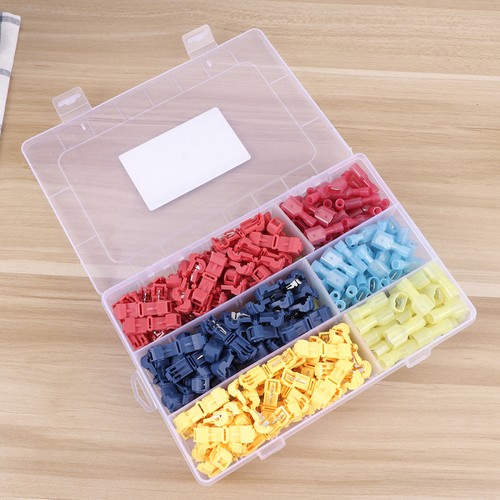 240 Pcs Terminals Connector Electrical T-joint Cold Pressed Copper - Picture 6 of 12