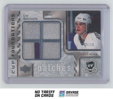 2006-07 UD The Cup Foundations Patches Luc Robitaille /10 #CQ-RO Los Angeles