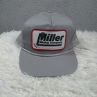 Vintage Otto Cap Hat Cap Snapback Coal Mine Miller Mining Company Miner 90s Rope