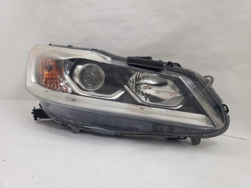 16 17 2016 2017 HONDA ACCORD SEDAN HALOGEN HEADLIGHT HEAD LAMP OEM - Picture 2 of 7