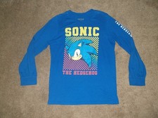 Boy's T-shirt - Sonic the Hedgehog - Blue - Size XL