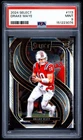 2024 Panini Select Drake Maye Rookie RC #113 PSA 9 Mint