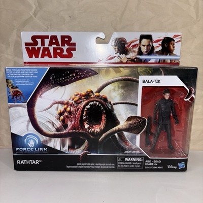 Star Wars Force Link Rathtar & Bala Tik Action Figure Disney Hasbro Opened