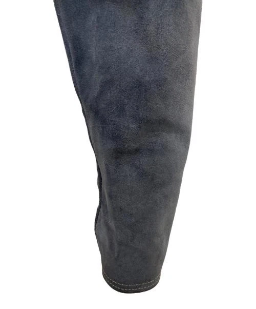 Buckboard suede leather jacket blue - product detail image 5