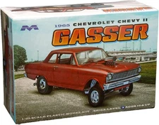 Moebius 2324 1965 Gasser Model Car Kit 1/25, Black 