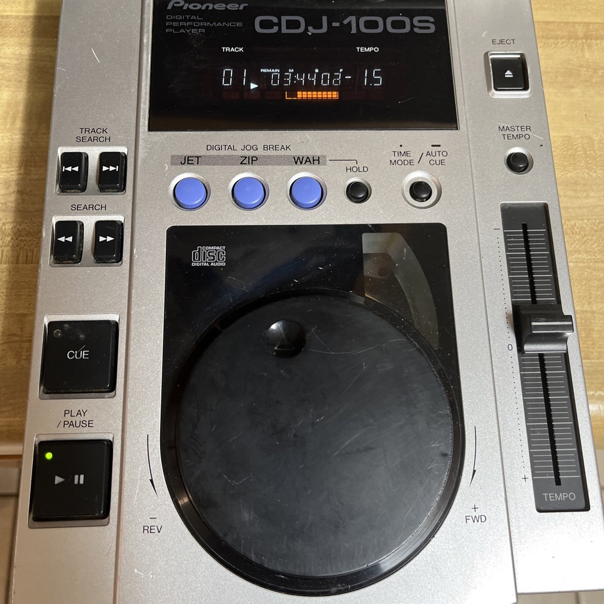 Pioneer CDJ-100S Digital Performance Player Vintage | eBay