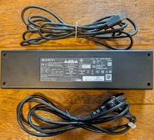 Sony AC Adapter ACDP-240E02 24V 10A Power Supply Used Working With Both Cables