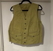 Filson 40’s / 50’s Vintage Tin Cloth Vest - Made in USA 40-42