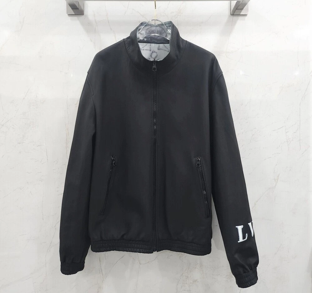 LOUIS VUITTON（LV） Giacca Bomber Louis Vuitton Monogram Shibori Reversibile Mista Pelle 1AB992