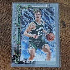 Topps Chrome Blicks Insert AJ Green Milwaukee Bucks NBA Trading Card #BLICK-9