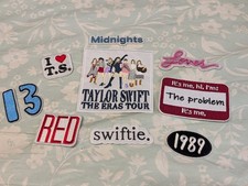10 Piece Taylor Swift Patches Swifties Eras Tour Patch