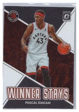Pascal Siakam 2022-23 Donruss Optic Winner Stays Toronto Raptors