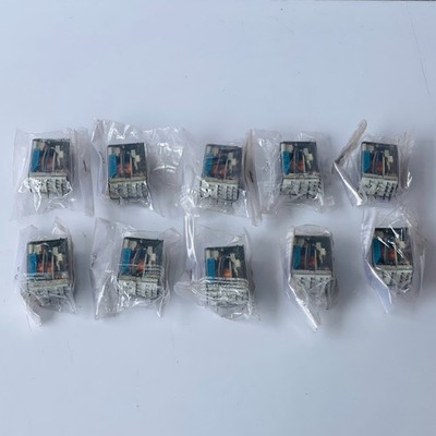 LOT OF 10 PCS FINDER TYPE 55.34 MINIATURE GENERAL PURPOSE RELAY 24VDC 5A
