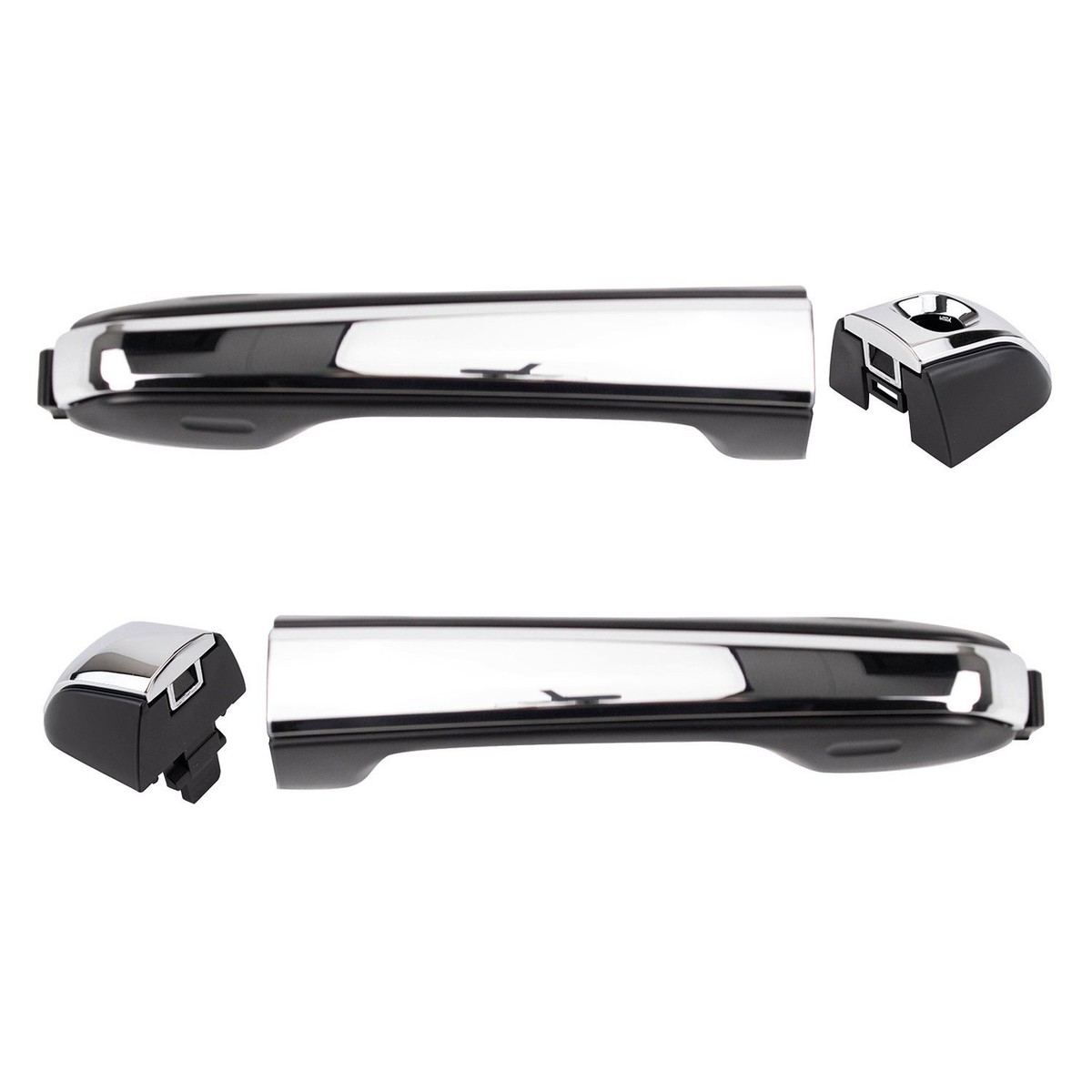 TRQ DHA54605 Exterior Door Handle Set For Lexus GX460 10-20 LH OR