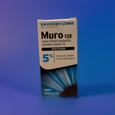 Bausch + Lomb Muro 128 5% Ophthalmic Solution 15ml - EXP 07/2027