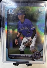 2022 Bowman Draft - Chrome Ryan Ritter #BDC-136 Sky Blue Refractor (RC)
