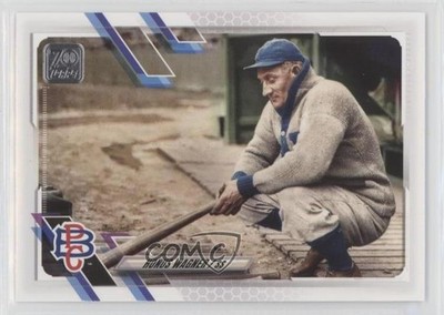 2021 Topps Legend Variation SP Legend Variation Honus Wagner #502 HOF 0h7e