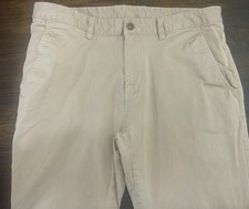 The North Face Pants Mens 36x32 Cargo Canvas Khaki Distress Beige Hiking Camping