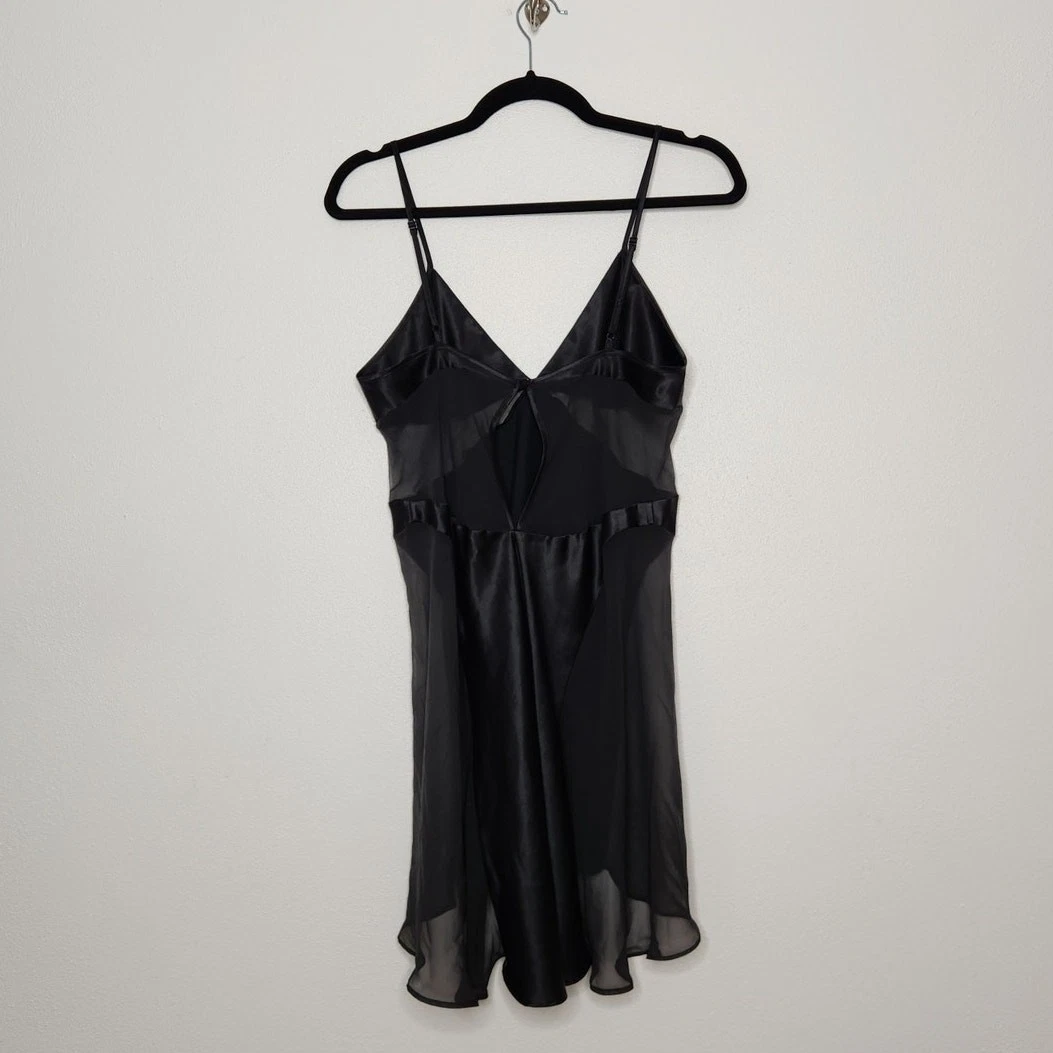 UNDERCOVER y2k Victorias Secret abito nero slip gotico fata stravagante maglia media