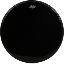 Remo Ambassador Ebony Bass Drumhead - 22 inches 2-pack Bundle