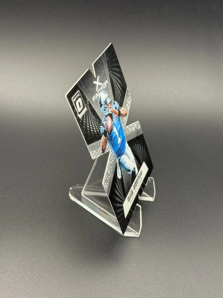 2016 Donruss Optic - X-Factor Cam Newton #5 - Image 2 of 4