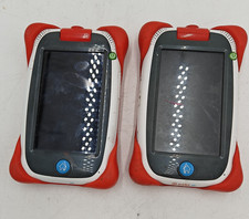 Lot of 2 Nabi Jr 5-inch Kids Wi-Fi Learning Tablet w/ Red Bumpers NV5A UNTESTED
