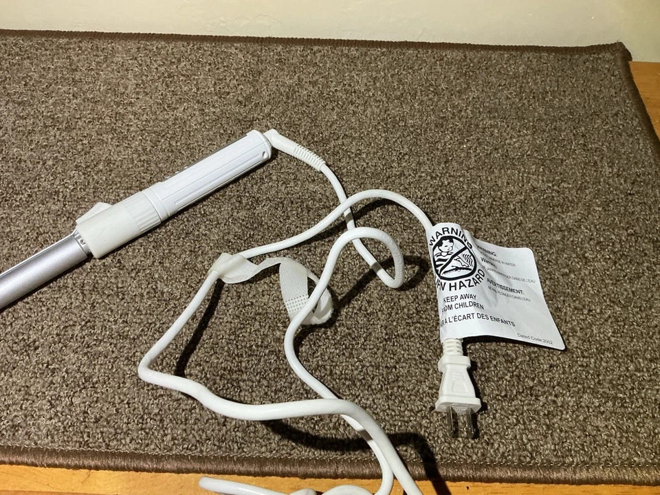 Rizador giratorio estilo bioiónico blanco 1” JPA055 Foto 4 de 4